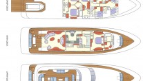 Yacht LA MASCARADE -  Layout
